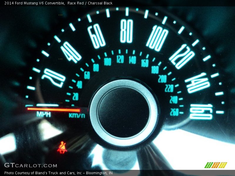 Race Red / Charcoal Black 2014 Ford Mustang V6 Convertible