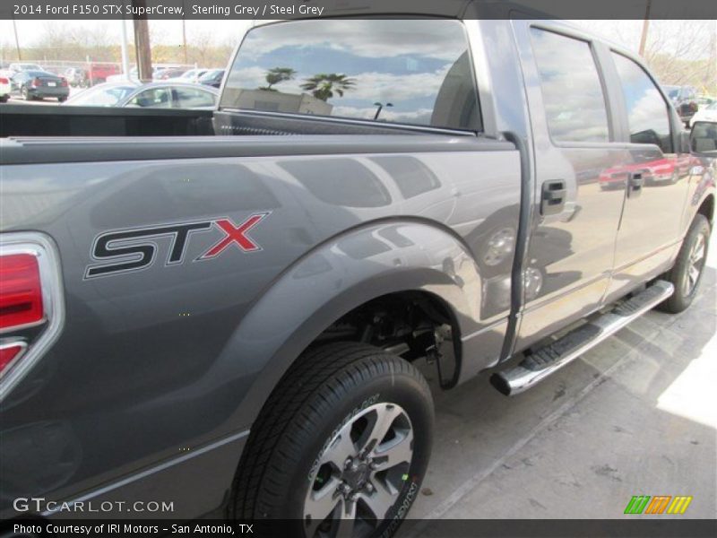 Sterling Grey / Steel Grey 2014 Ford F150 STX SuperCrew