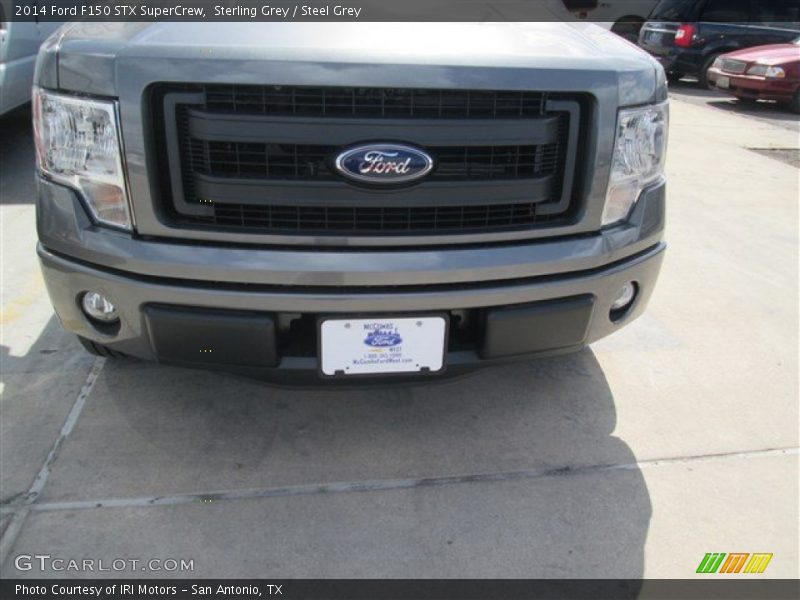 Sterling Grey / Steel Grey 2014 Ford F150 STX SuperCrew