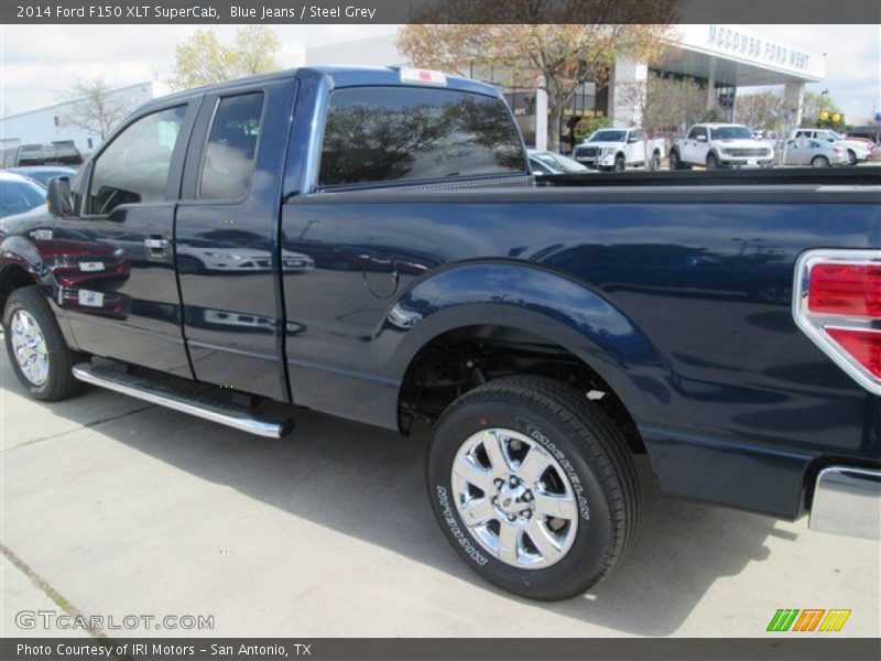 Blue Jeans / Steel Grey 2014 Ford F150 XLT SuperCab