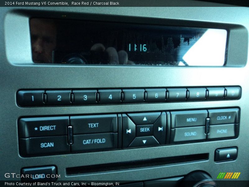 Race Red / Charcoal Black 2014 Ford Mustang V6 Convertible