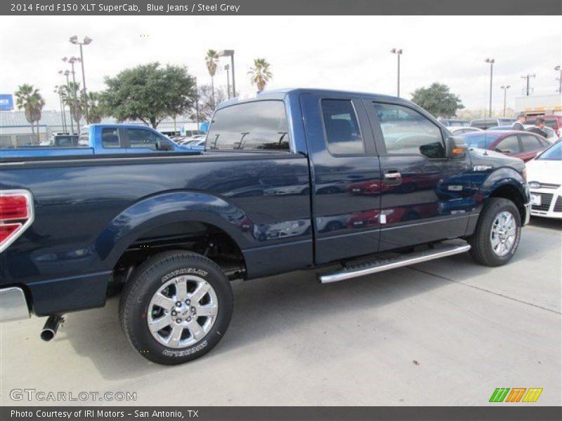 Blue Jeans / Steel Grey 2014 Ford F150 XLT SuperCab