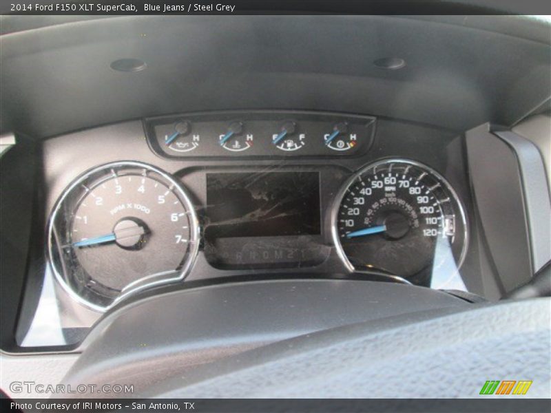 Blue Jeans / Steel Grey 2014 Ford F150 XLT SuperCab