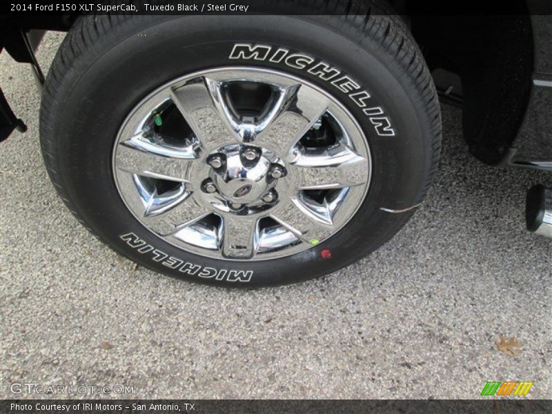 Tuxedo Black / Steel Grey 2014 Ford F150 XLT SuperCab