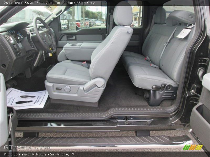 Tuxedo Black / Steel Grey 2014 Ford F150 XLT SuperCab