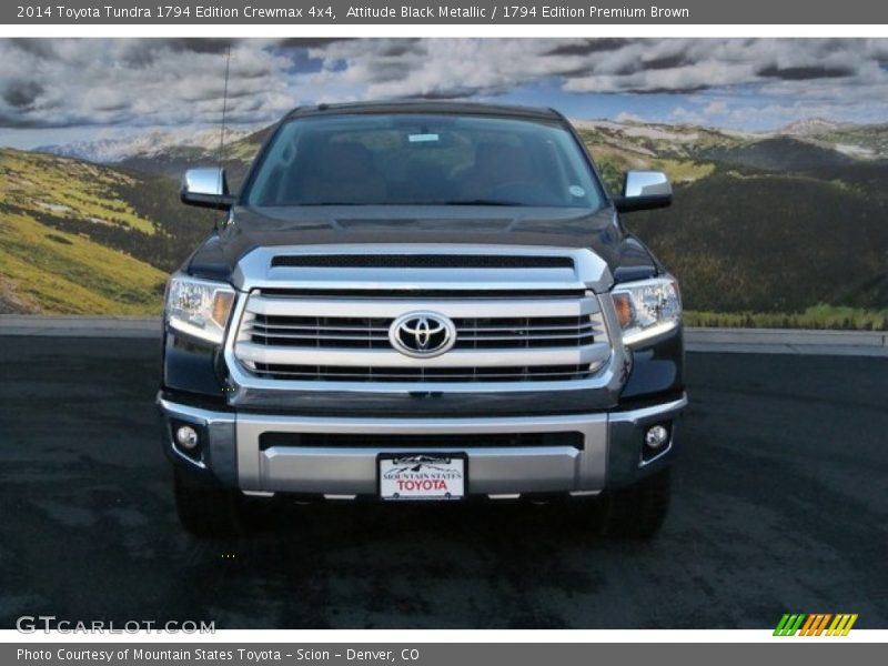 Attitude Black Metallic / 1794 Edition Premium Brown 2014 Toyota Tundra 1794 Edition Crewmax 4x4