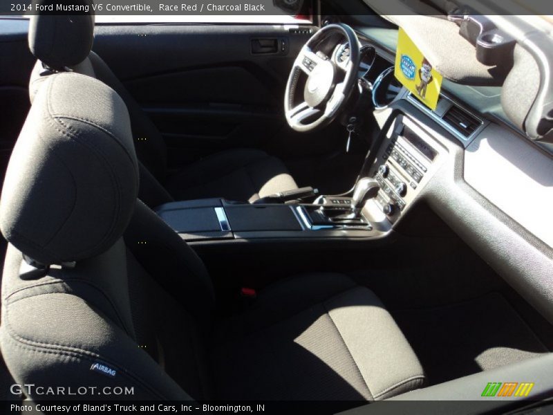 Race Red / Charcoal Black 2014 Ford Mustang V6 Convertible