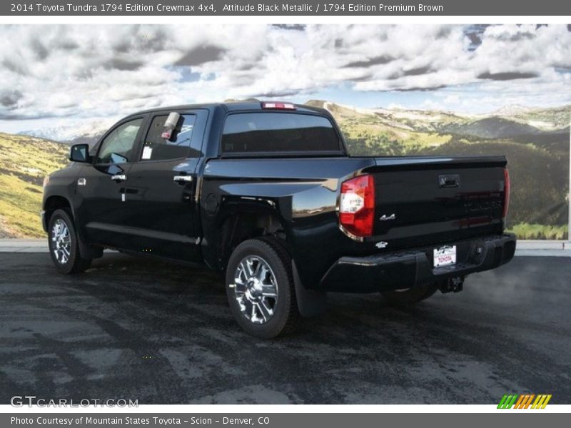 Attitude Black Metallic / 1794 Edition Premium Brown 2014 Toyota Tundra 1794 Edition Crewmax 4x4