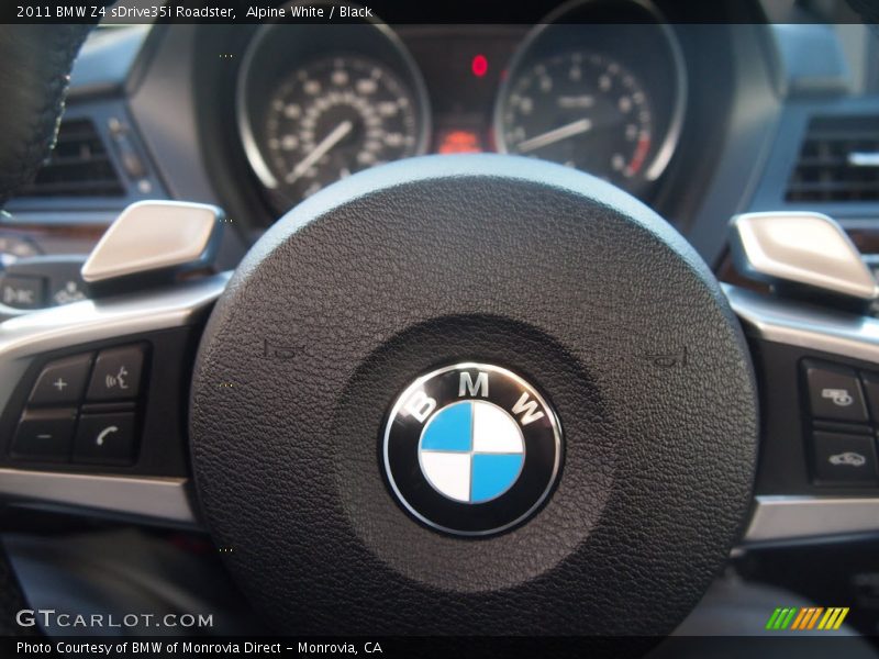 Alpine White / Black 2011 BMW Z4 sDrive35i Roadster