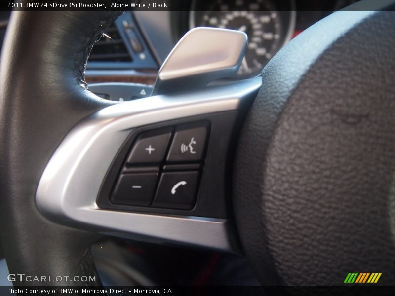 Alpine White / Black 2011 BMW Z4 sDrive35i Roadster