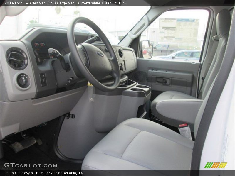 Oxford White / Medium Flint 2014 Ford E-Series Van E150 Cargo Van