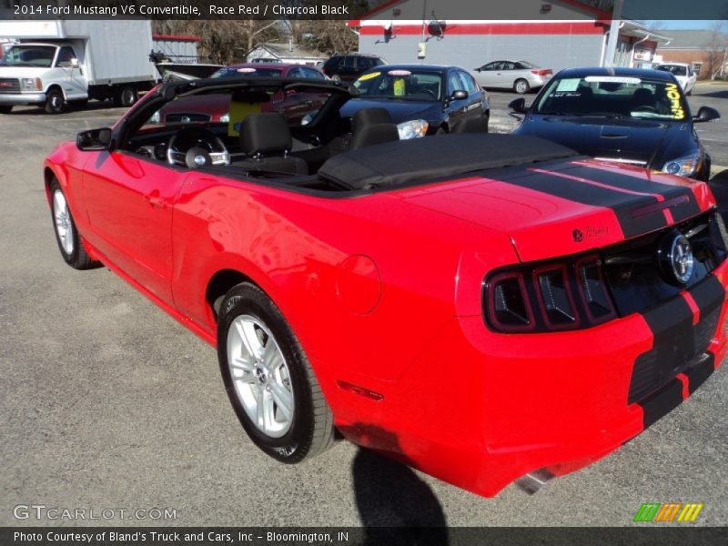 Race Red / Charcoal Black 2014 Ford Mustang V6 Convertible