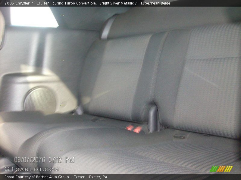 Bright Silver Metallic / Taupe/Pearl Beige 2005 Chrysler PT Cruiser Touring Turbo Convertible