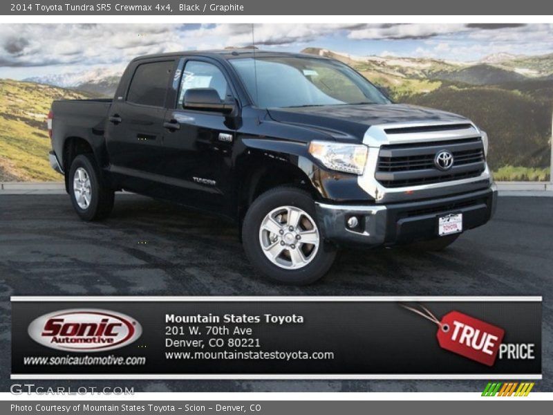 Black / Graphite 2014 Toyota Tundra SR5 Crewmax 4x4