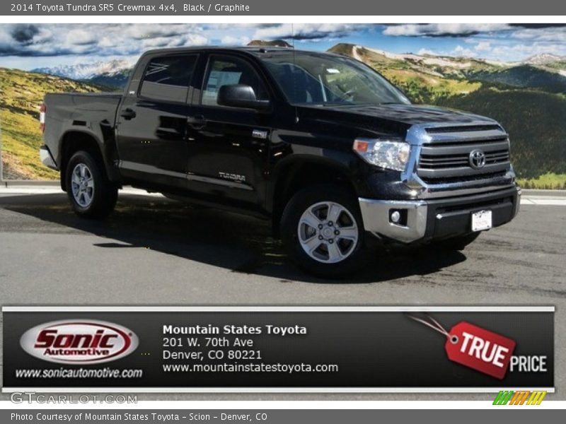 Black / Graphite 2014 Toyota Tundra SR5 Crewmax 4x4