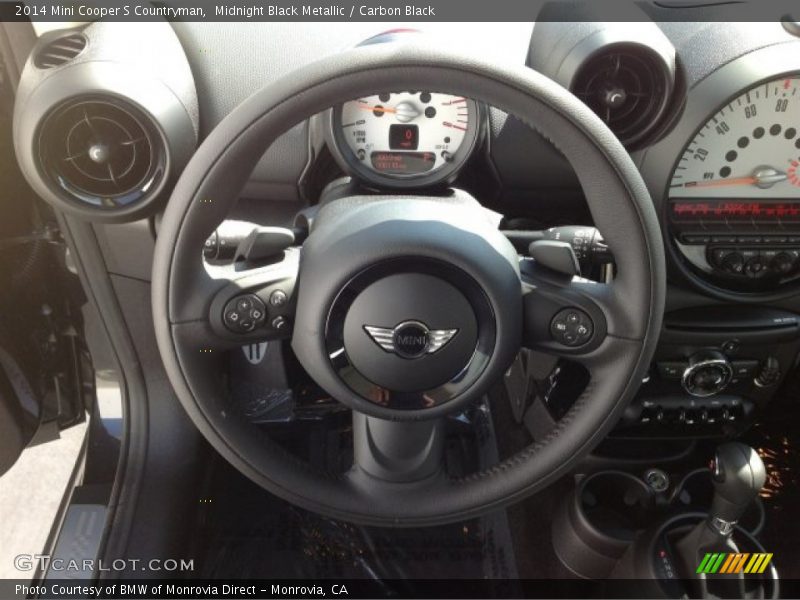 Midnight Black Metallic / Carbon Black 2014 Mini Cooper S Countryman