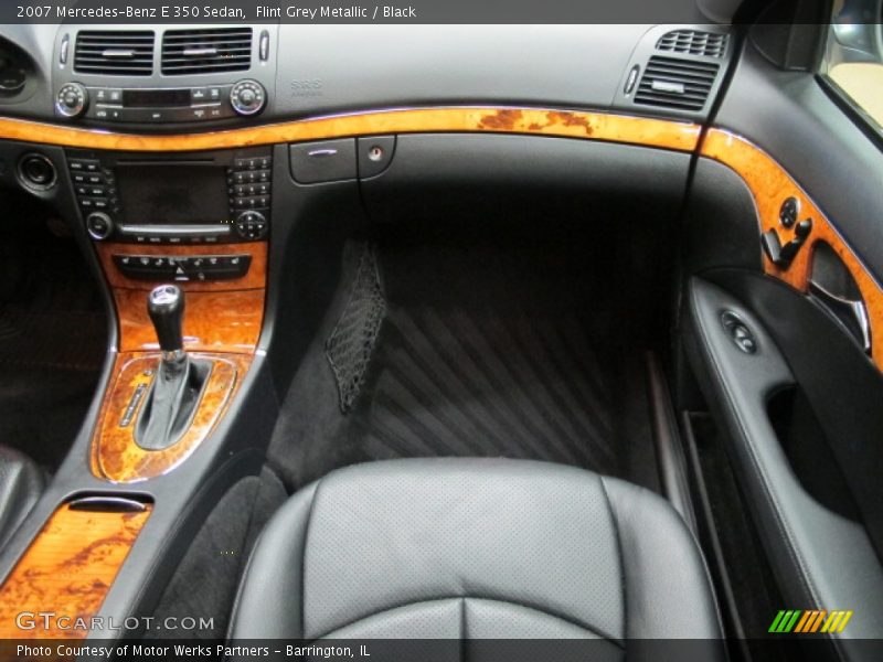 Flint Grey Metallic / Black 2007 Mercedes-Benz E 350 Sedan