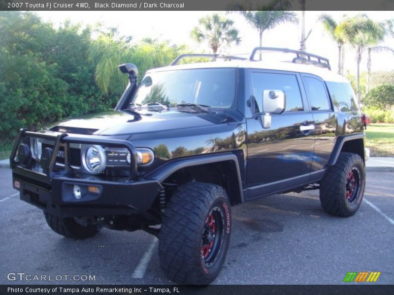 Black Diamond / Dark Charcoal 2007 Toyota FJ Cruiser 4WD