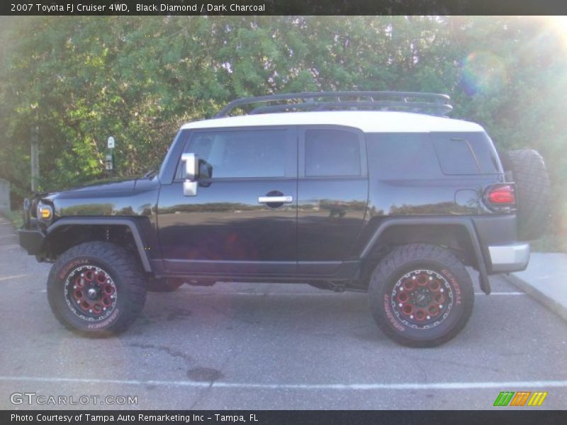 Black Diamond / Dark Charcoal 2007 Toyota FJ Cruiser 4WD
