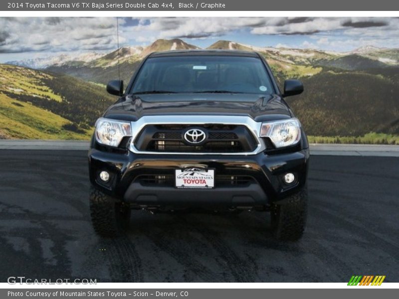 Black / Graphite 2014 Toyota Tacoma V6 TX Baja Series Double Cab 4x4