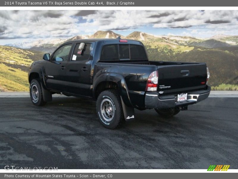 Black / Graphite 2014 Toyota Tacoma V6 TX Baja Series Double Cab 4x4