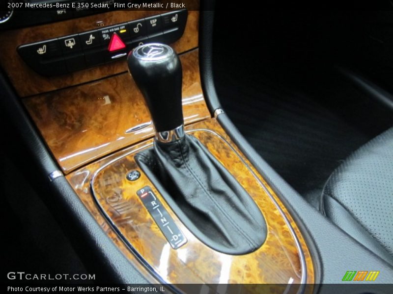 Flint Grey Metallic / Black 2007 Mercedes-Benz E 350 Sedan