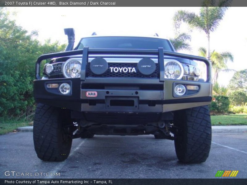 Black Diamond / Dark Charcoal 2007 Toyota FJ Cruiser 4WD