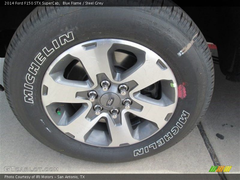 Blue Flame / Steel Grey 2014 Ford F150 STX SuperCab