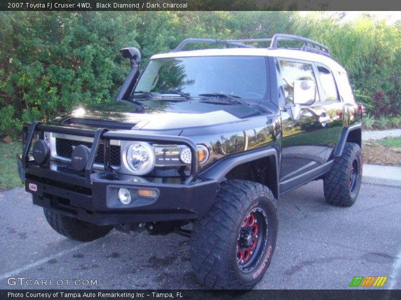 Black Diamond / Dark Charcoal 2007 Toyota FJ Cruiser 4WD