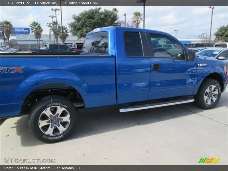 Blue Flame / Steel Grey 2014 Ford F150 STX SuperCab