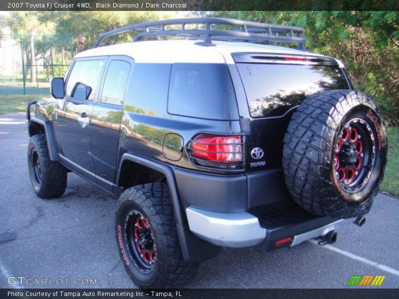 Black Diamond / Dark Charcoal 2007 Toyota FJ Cruiser 4WD