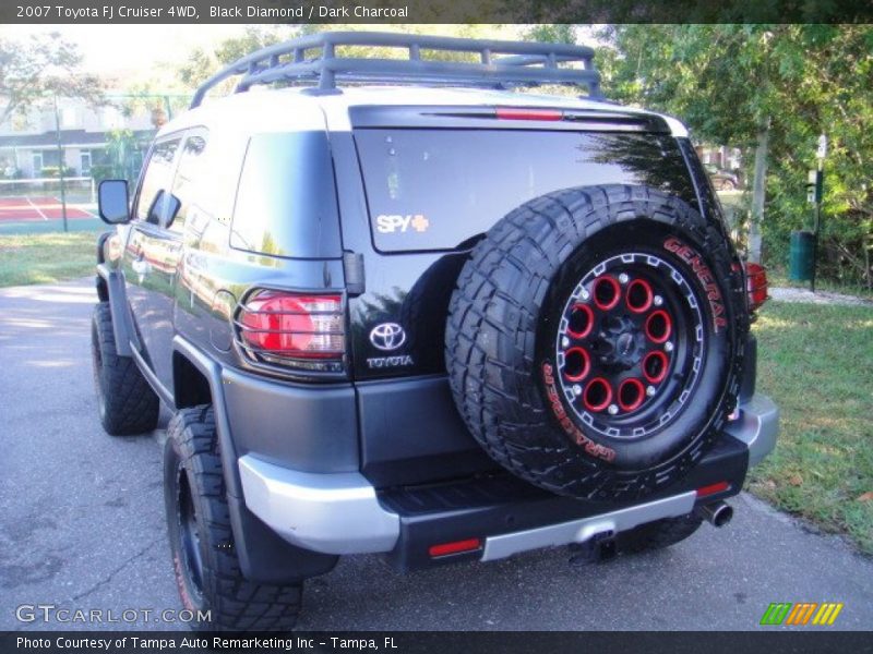 Black Diamond / Dark Charcoal 2007 Toyota FJ Cruiser 4WD