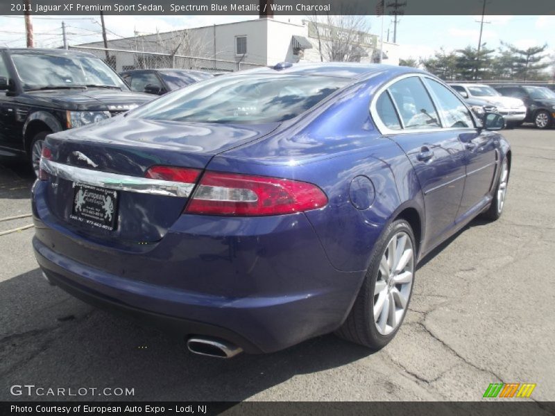 Spectrum Blue Metallic / Warm Charcoal 2011 Jaguar XF Premium Sport Sedan