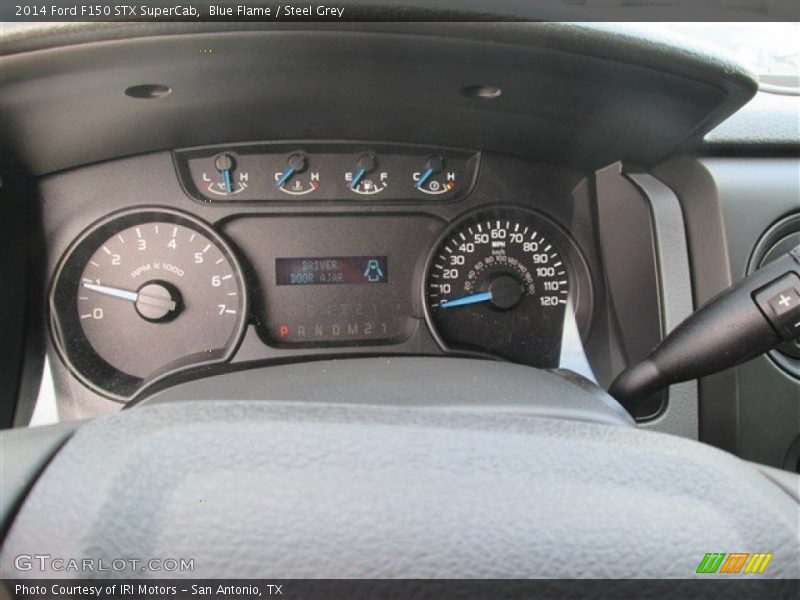 Blue Flame / Steel Grey 2014 Ford F150 STX SuperCab