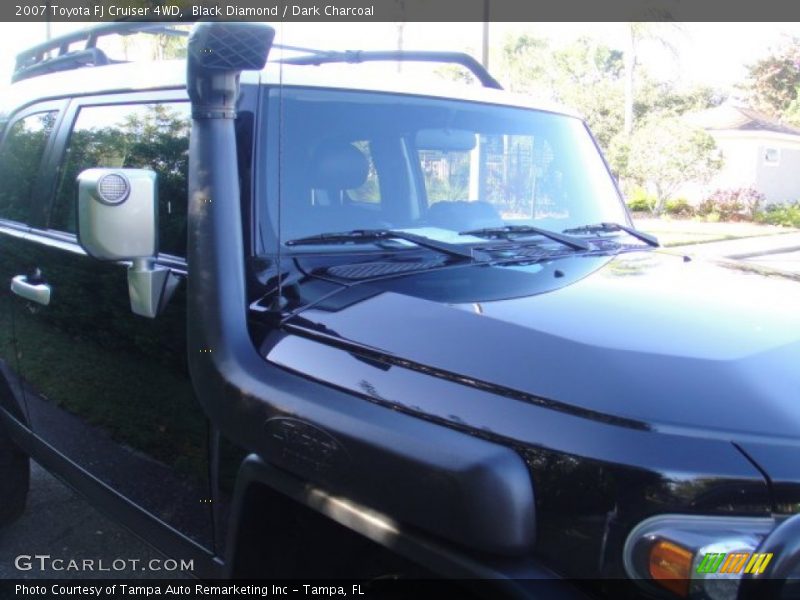 Black Diamond / Dark Charcoal 2007 Toyota FJ Cruiser 4WD