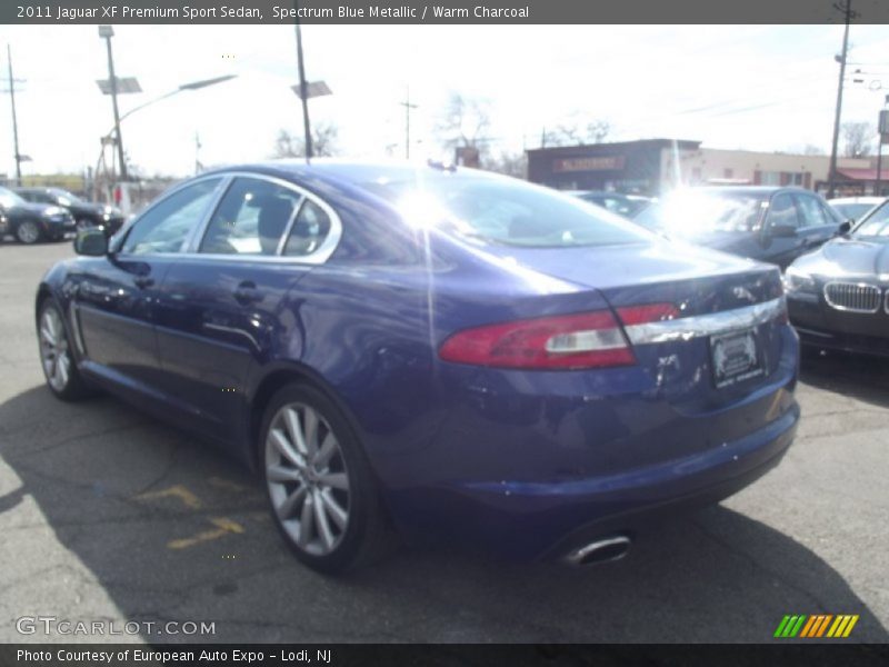 Spectrum Blue Metallic / Warm Charcoal 2011 Jaguar XF Premium Sport Sedan