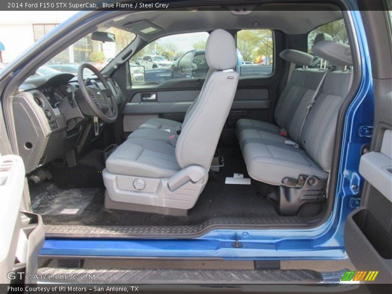 Blue Flame / Steel Grey 2014 Ford F150 STX SuperCab