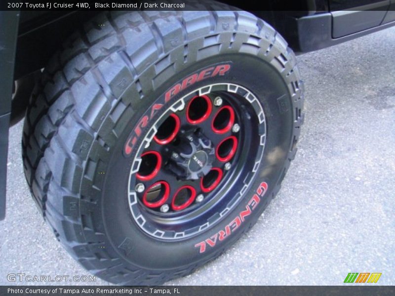Black Diamond / Dark Charcoal 2007 Toyota FJ Cruiser 4WD