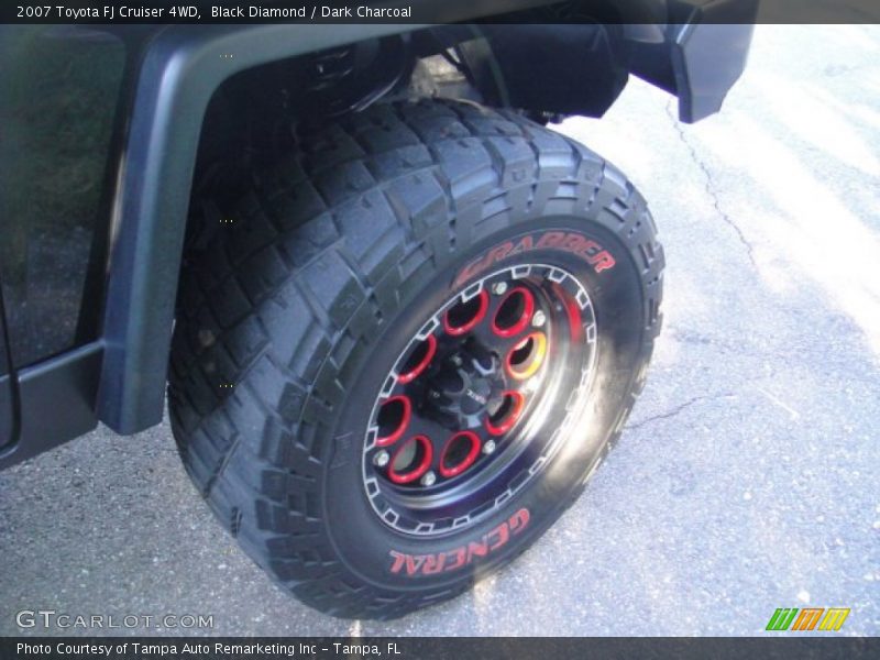 Black Diamond / Dark Charcoal 2007 Toyota FJ Cruiser 4WD