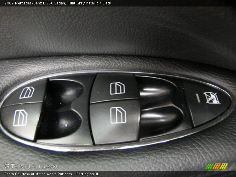 Flint Grey Metallic / Black 2007 Mercedes-Benz E 350 Sedan