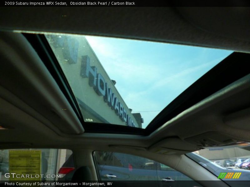 Obsidian Black Pearl / Carbon Black 2009 Subaru Impreza WRX Sedan