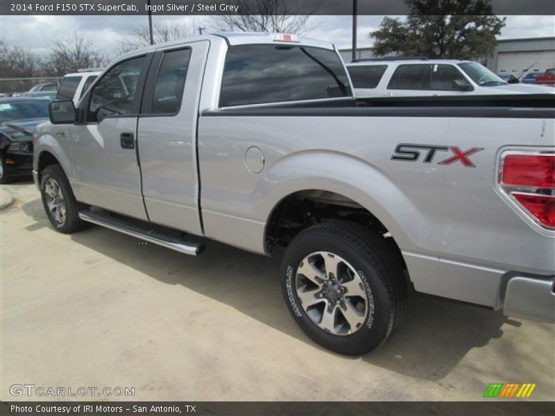 Ingot Silver / Steel Grey 2014 Ford F150 STX SuperCab