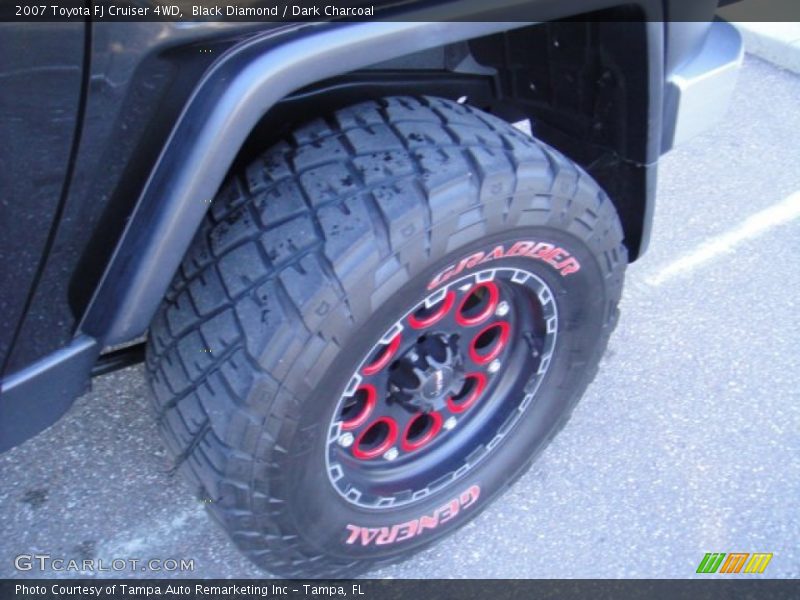 Black Diamond / Dark Charcoal 2007 Toyota FJ Cruiser 4WD