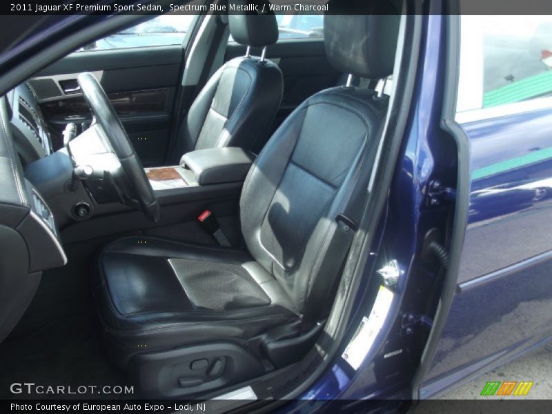 Front Seat of 2011 XF Premium Sport Sedan