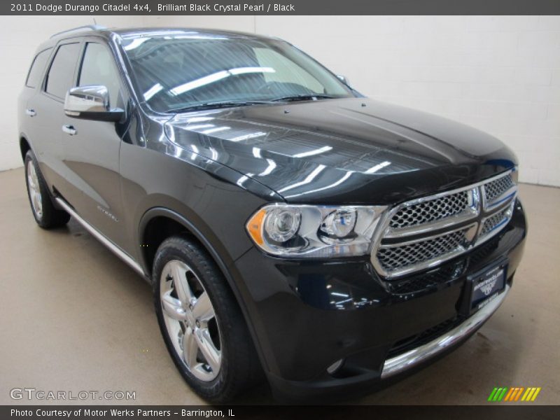 Brilliant Black Crystal Pearl / Black 2011 Dodge Durango Citadel 4x4