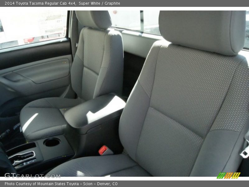 Super White / Graphite 2014 Toyota Tacoma Regular Cab 4x4