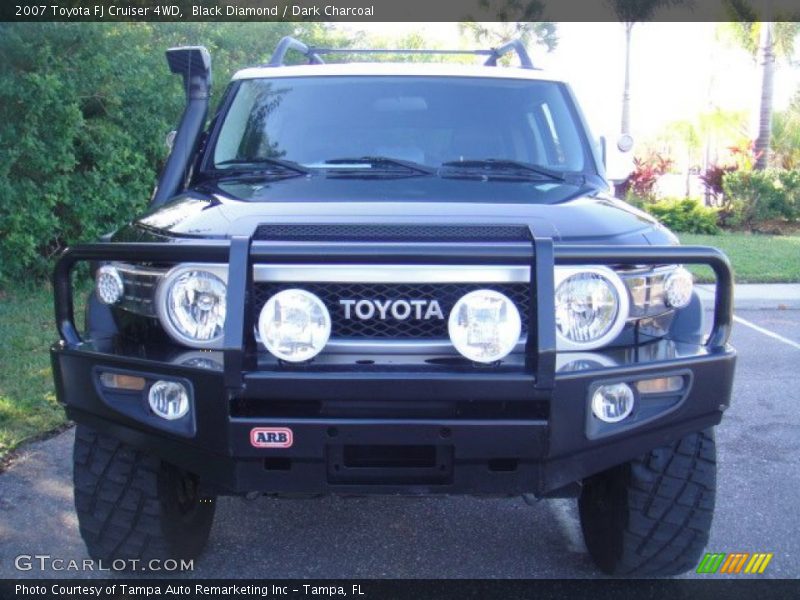 Black Diamond / Dark Charcoal 2007 Toyota FJ Cruiser 4WD