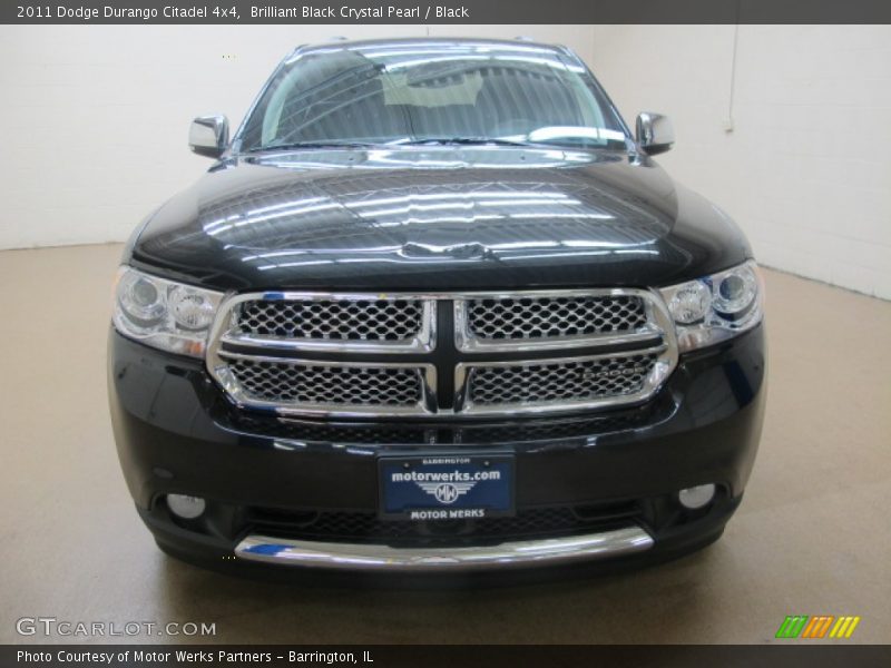 Brilliant Black Crystal Pearl / Black 2011 Dodge Durango Citadel 4x4
