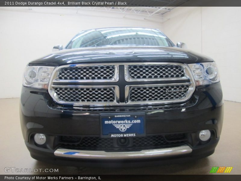 Brilliant Black Crystal Pearl / Black 2011 Dodge Durango Citadel 4x4