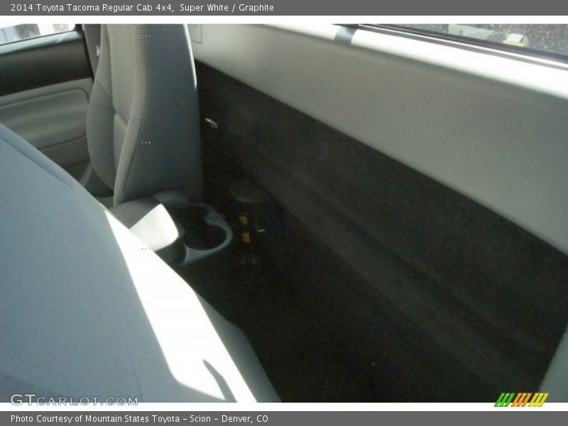 Super White / Graphite 2014 Toyota Tacoma Regular Cab 4x4
